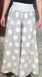 Bella Amore - Collecting Clouds - Polka Dots / Palazzo Pants - Made in Italy