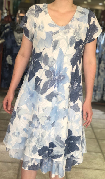 Bella Amore - Fleurs Bleues - Made in Italy