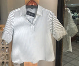 Damee Stripe Shirt - Café-in-Provence