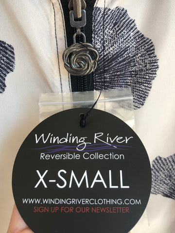 Winding River - Leafy Ginkgo - Reversibles Collection