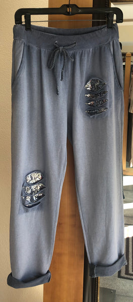 Bella Amore - Sky Hues - Made in Italy - Luxe Sweatpants