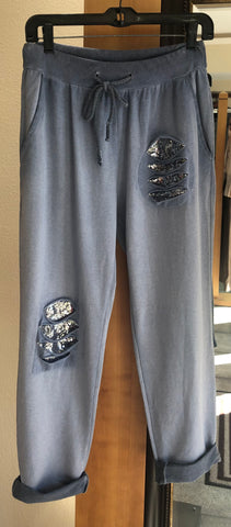 Bella Amore - Sky Hues - Made in Italy - Luxe Sweatpants