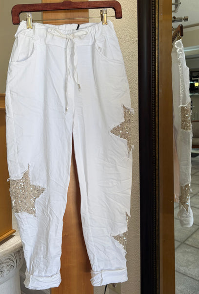 Bella Amore Pants - Shooting Stars - Made in Italy