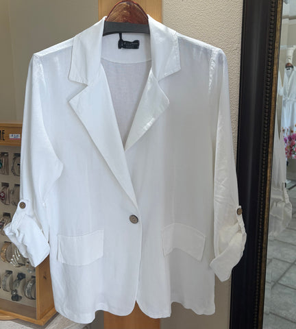 Bella Amore Blazer - Venice Ave - Made in Italy (Roll Sleeve Jacket)