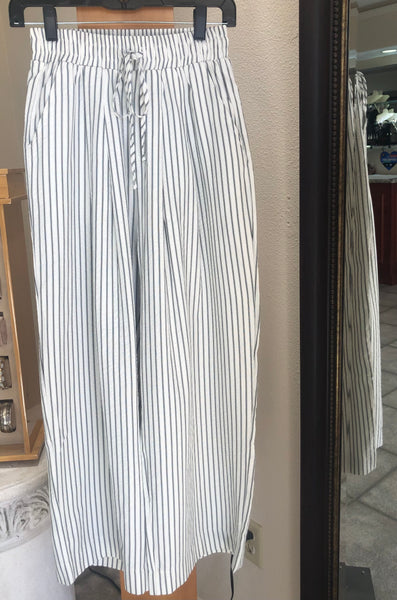 Damee Stripe Pants - Café-in-Provence