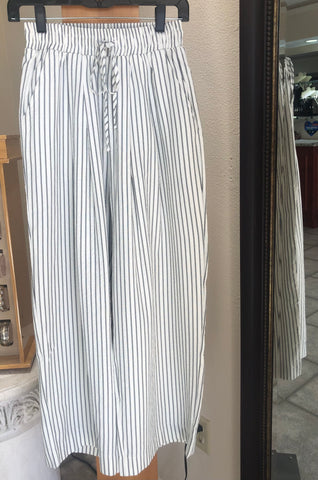Damee Stripe Pants - Café-in-Provence