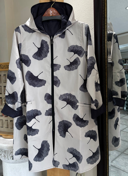 Winding River Raincoat - Ginkgo Breeze (It’s Reversible!)